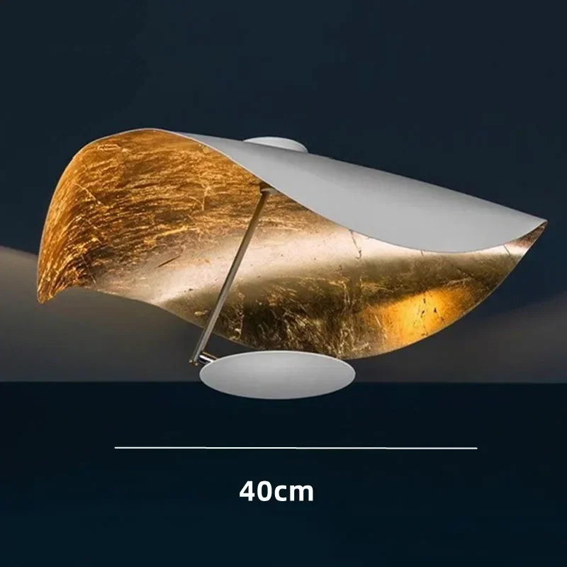 Modern Manta Pendant Lamp Flying Saucer Hat industrial retro replica design lamp white black Restaurant, bedroom pendant light 5