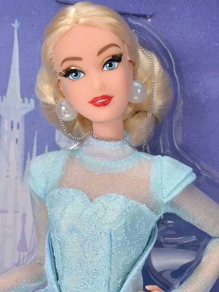 

Disney Fairy Tale Princess Series Action Figures Statue Ariel Tiana Mulan Handmade Doll Desktop Decoration Girl Surprise Gift