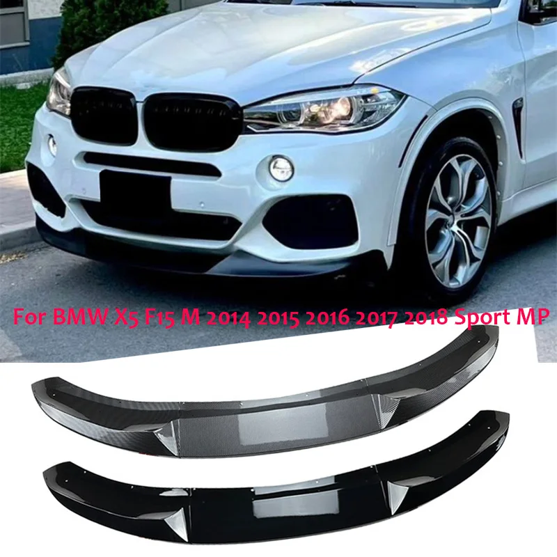 Glossy-For-BMW-X5-F15-M-2014-2015-2016-2017-2018-Sport-MP-Front-Bumper ...