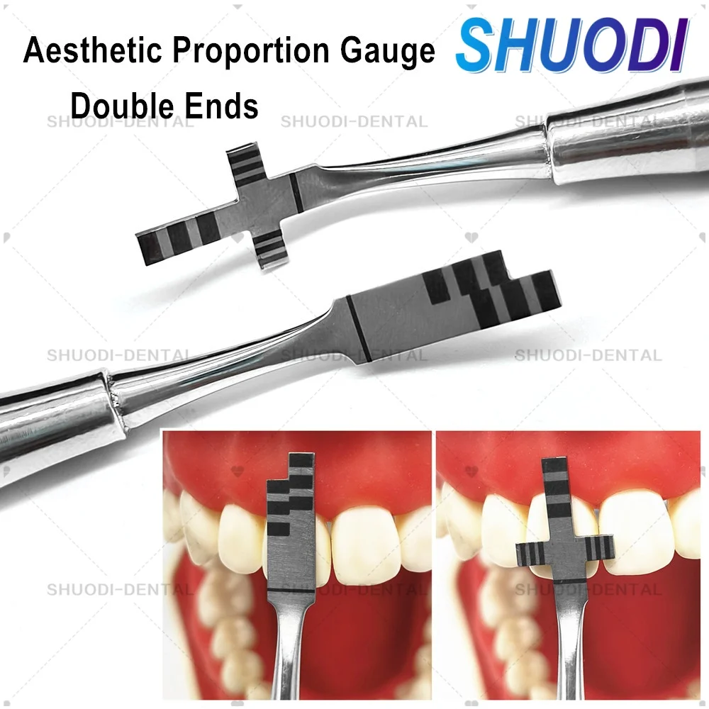 تقويم الأسنان الجمالية الأسنان تاج نسبة قياس طبيب...