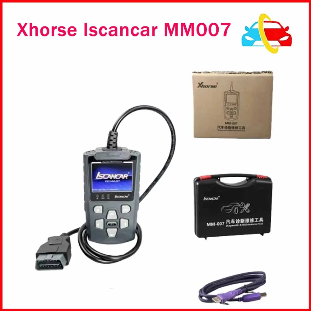 

Xhorse Iscancar MM-007 for V-A-G MM007 Diagnostic and Maintenance Tool Support M-QB Mi-le-age Change Car Diagnosis and Maintenan
