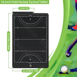 Enhanced Sports Strategy Coaching Tablet with 16″ LCD (Field hockey tablet)
