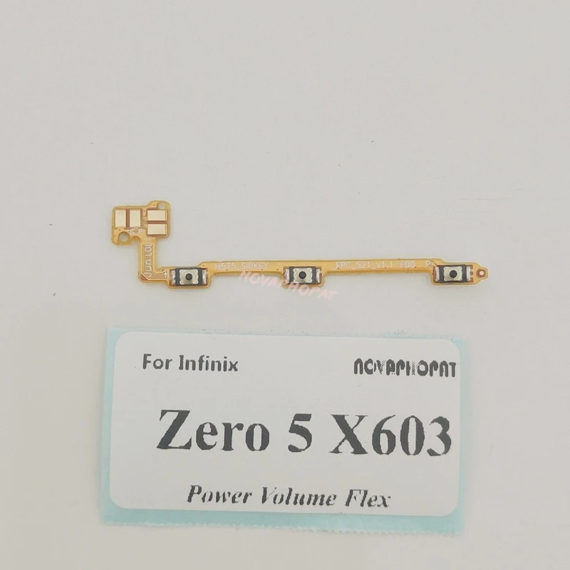 Novaphopat For Infinix Zero 5 X603 Power On Off Volume Up