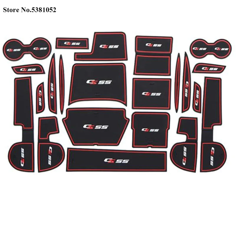 

Для Changan CS55 2020 детали интерьера автомобиля, подставка для чашки, пыленепроницаемый нескользящий коврик, крышка, аксессуары для интерьера