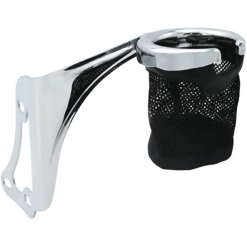 

Left Side Passenger Drink Cup Holder Fit for Touring FLHTCU Ultra FLHTCUSE CVO Classic Electra Glides Trike 1998-2013