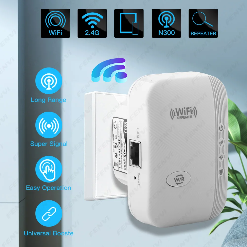 High-Speed WiFi Signal Booster & Range Extender