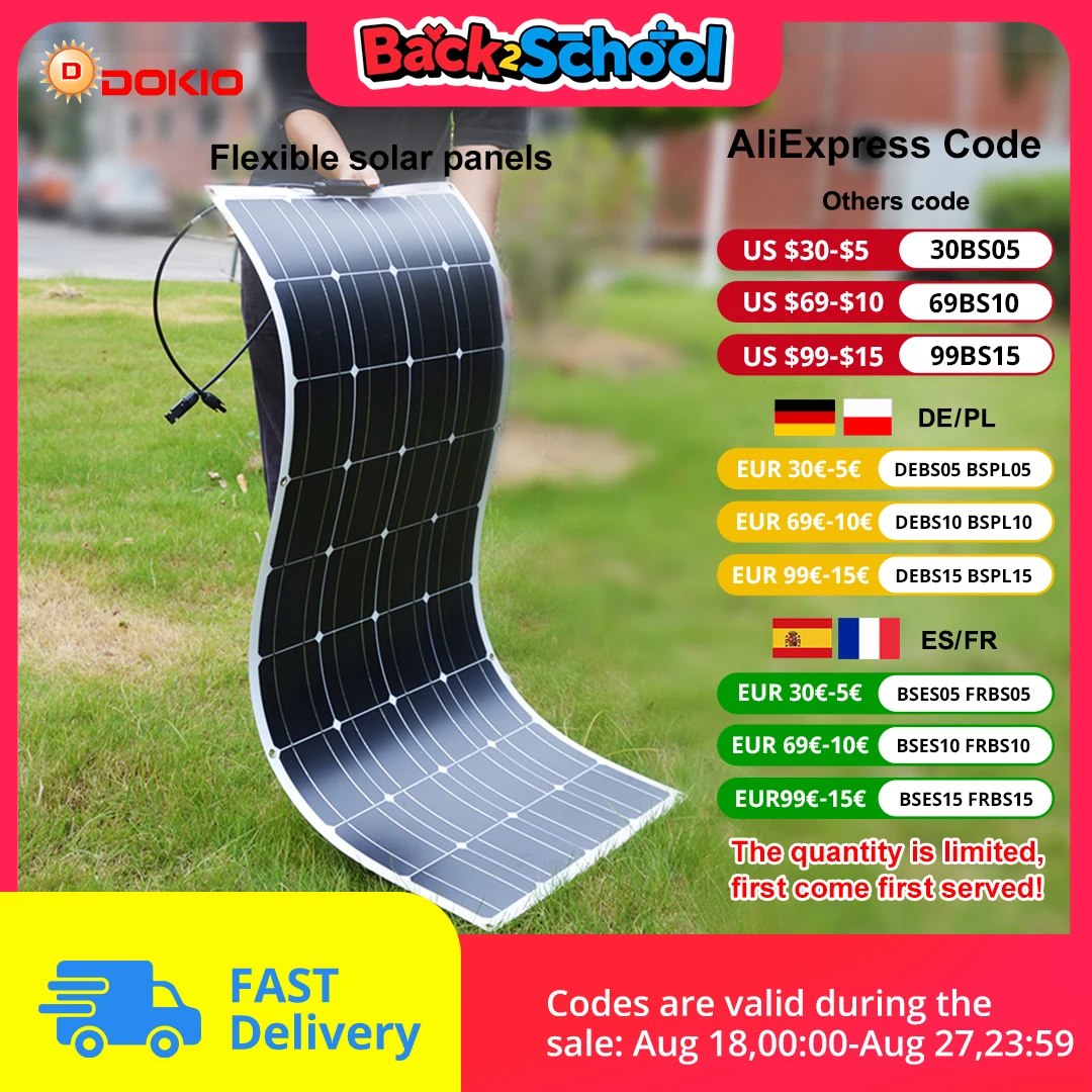 ソーラーパネル 100w フレキシベルソーラーパネル フレキシブル