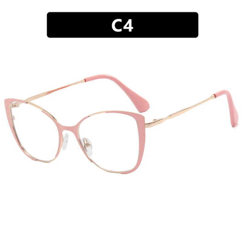 Riangular Cat Eyes Frame Clear Lens Glasses Women Myopia Nerd Spectacles Degree -0.5 -1.0 -2.0 -3.0 -4.0 to -6.0 6