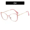 Riangular Cat Eyes Frame Clear Lens Glasses Women Myopia Nerd Spectacles Degree -0.5 -1.0 -2.0 -3.0 -4.0 to -6.0 6