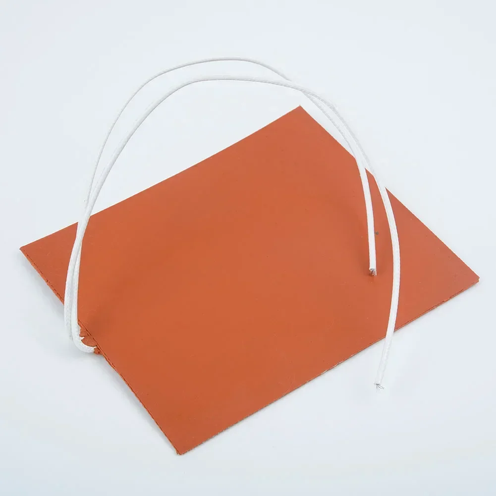 12V 12W Silicone Heater Pad For Printer Heated Bed Heating Mat 100*120mm Temperature Controller Incubator Mat Tools