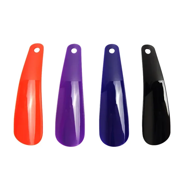 1Pcs/2Pcs Mini Professional Length 16cm Short Handle Shoe Horns Plastics Shoehorn Home-use Shoe Spatula Portability Shoe Lifter