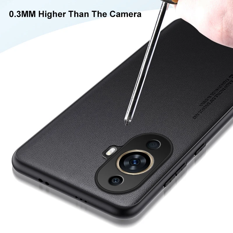 Luxury PU Leather Phone Case with Silicone Protection - Premium Coque Cover