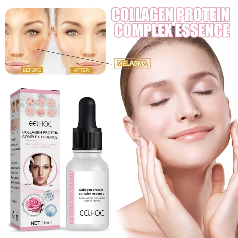 

Hyaluronic Acid Collagen Facial Essence Protein Complex Lift Tighten Fade Spots Anti-wrinkle