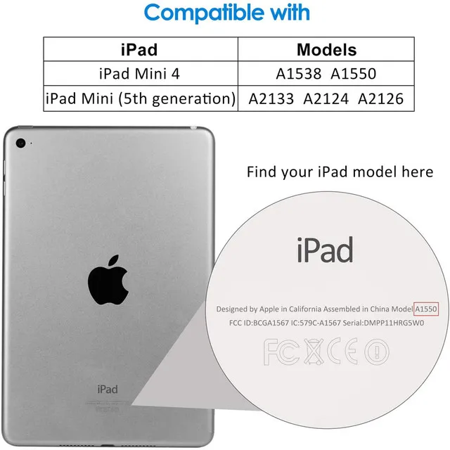 For iPad Mini 4 5