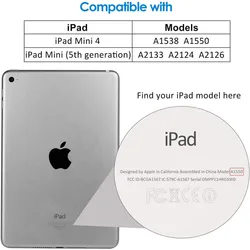 Premium Glass Screen Protector & Tablet Case Set - 2PCS (For iPad mini 4 5)