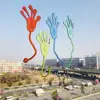 Sticky Hands Toy High Elasticity Wall Climbing Toy Stress Relief Stretchy Sticky Toy Tricky Hands Toy Decompression Toy 2