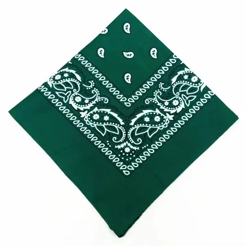 1-3Pcs Fashion Hip Hop Cotton Bandana Square Scarf 54cm*54cm Black Red Paisley Headband Printed For Women/Men/Boys/Girls - Image 14