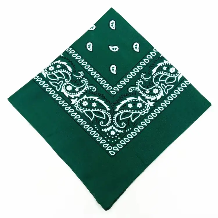 1-3Pcs Fashion Hip Hop Cotton Bandana Square Scarf 54cm*54cm Black Red Paisley Headband Printed For Women/Men/Boys/Girls - Image 14