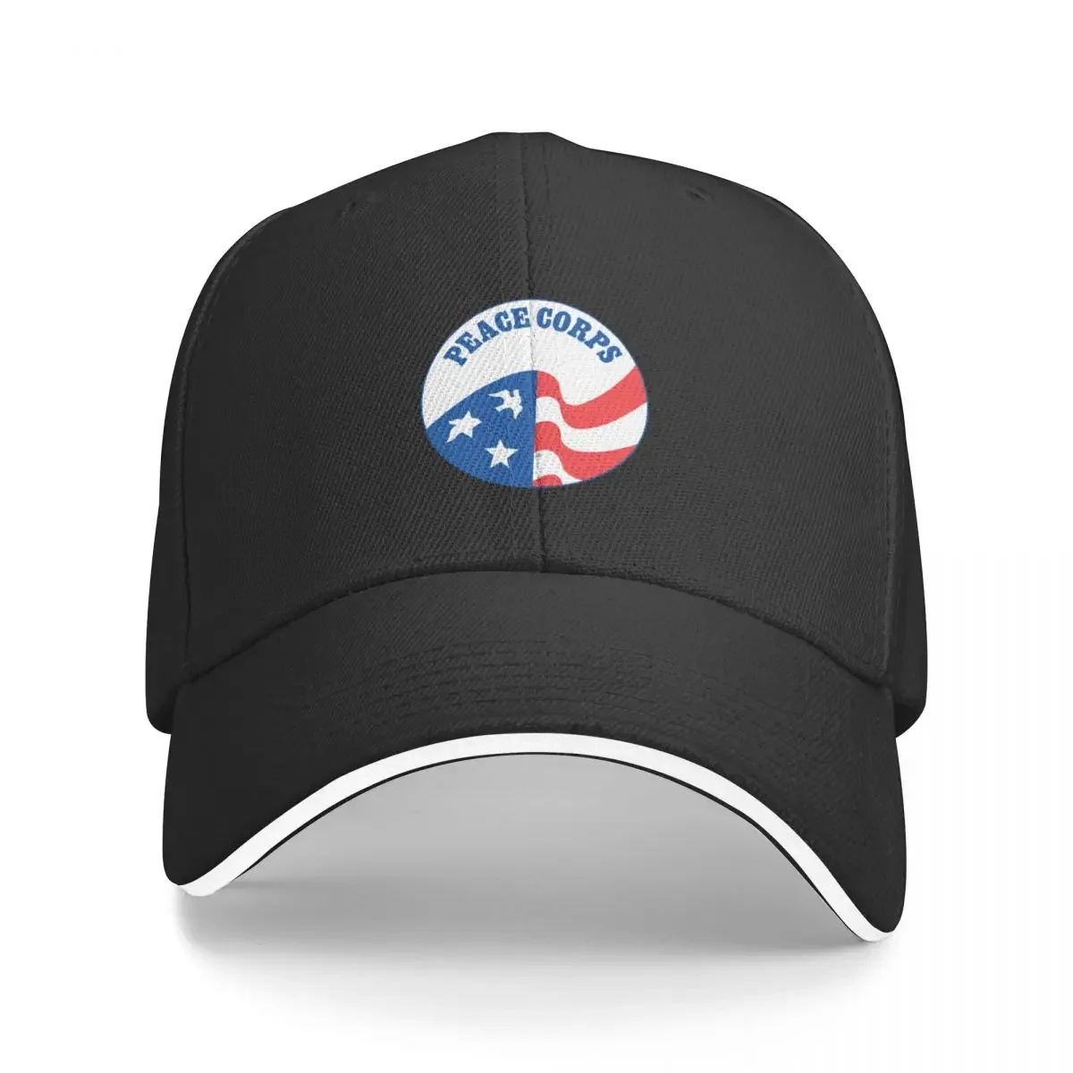 

Peace Corps logo tee shirt Baseball Cap Dropshipping New In The Hat Women's Beach Visor Men's