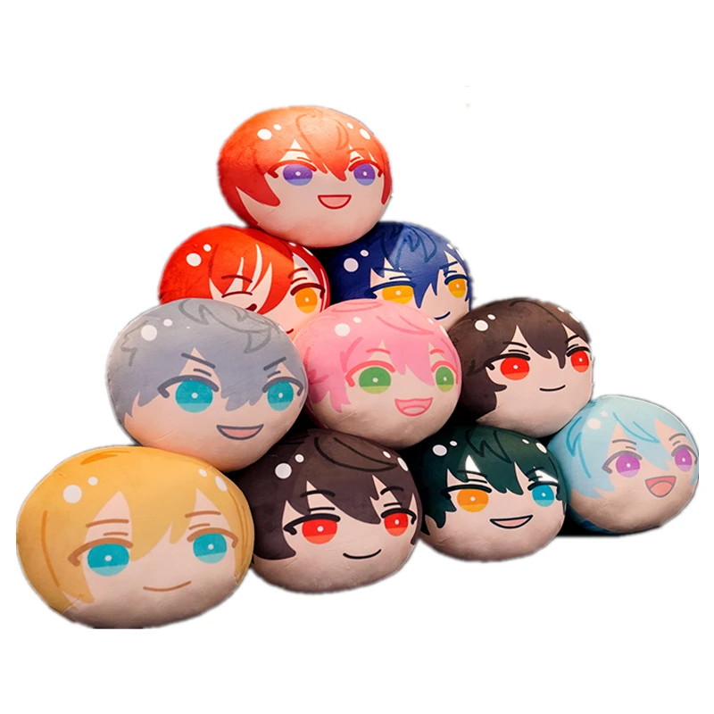 

44 Styles Ensemble Stars Plush Toy Cute Sazanami Jun IBARA Hiyori AIRA Ogami Koga Doll Soft Throw Pillow Gifts For Girl