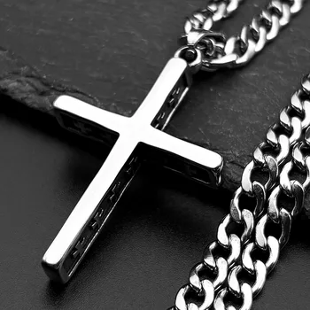 3D Cross Pendant Necklace 1