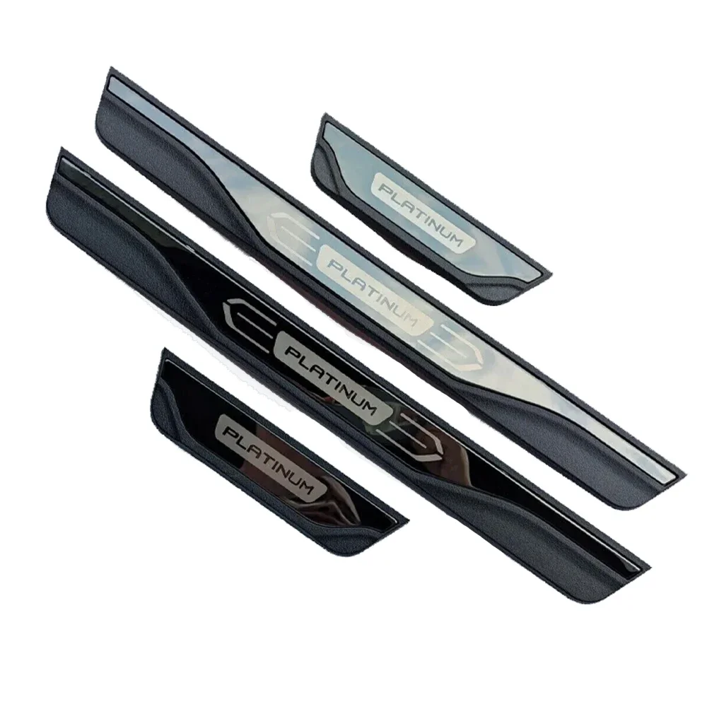 Fashion 2017 Stainless Steel Door Sill Scuff Plate Toyota Reiz Mark X Accessories - Foto 9