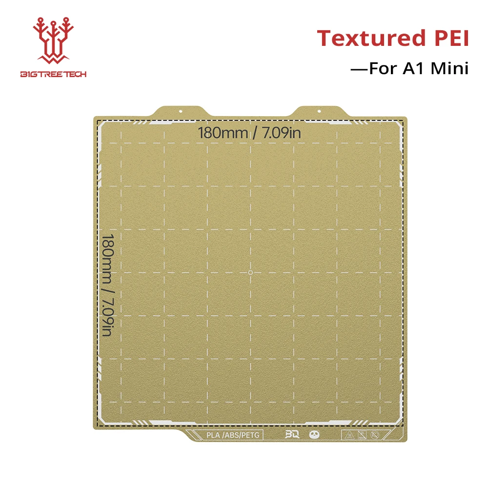 BIGTREETECH Double-Sided PEI PEO 3D Printer Build Plate – 256mm x 180mm