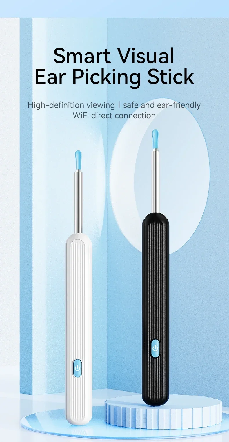 Smart Visual Ear Cleaner With Camera Led Light And Usb C Charging_voghion.com