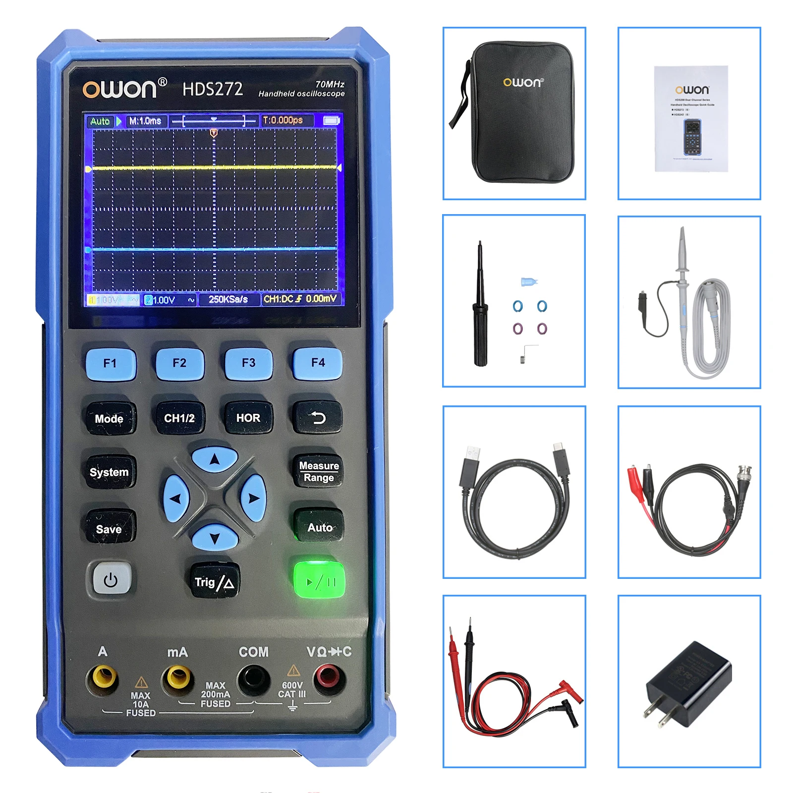 106: Getting Data From The OWON HDS272S Scope Meter, 49% OFF
