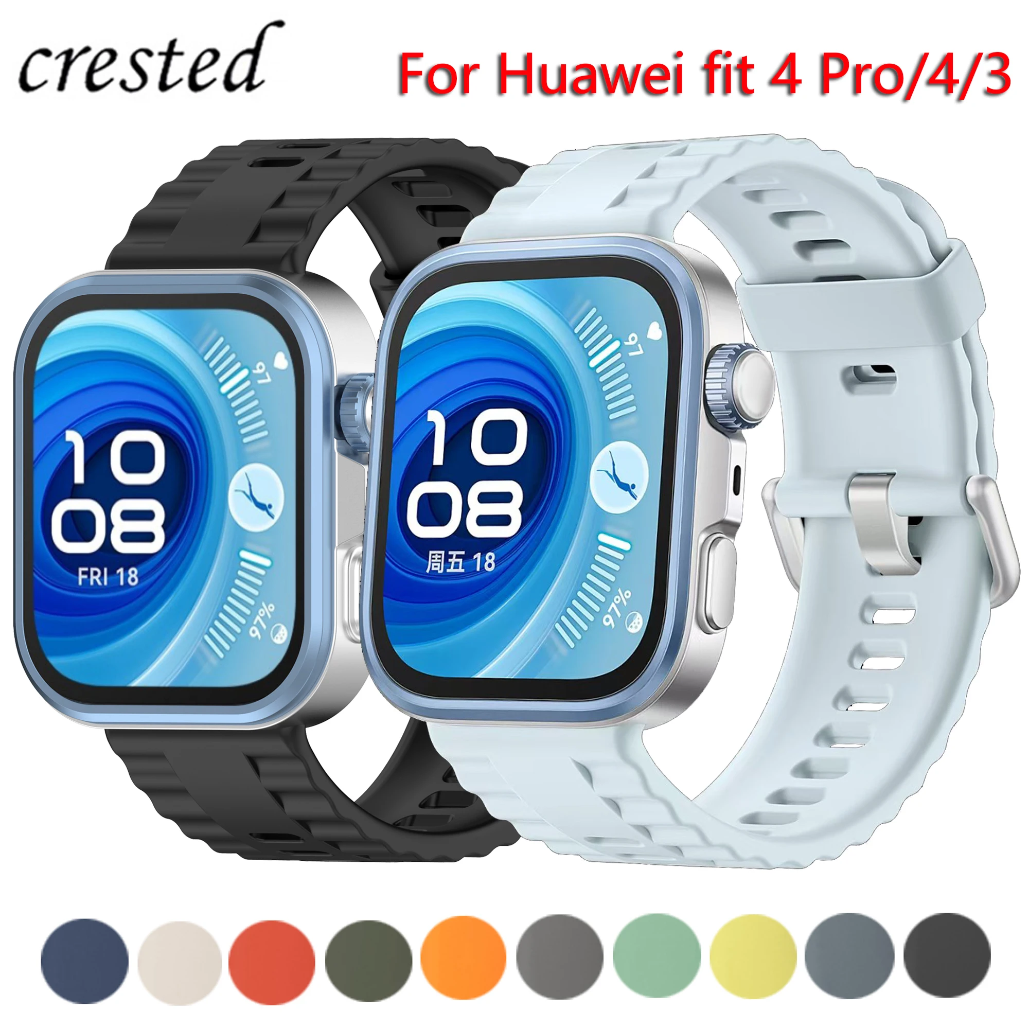 Enhanced Silicone Band and Protective Case for Smartwatch - Sport Bracelet Accessory