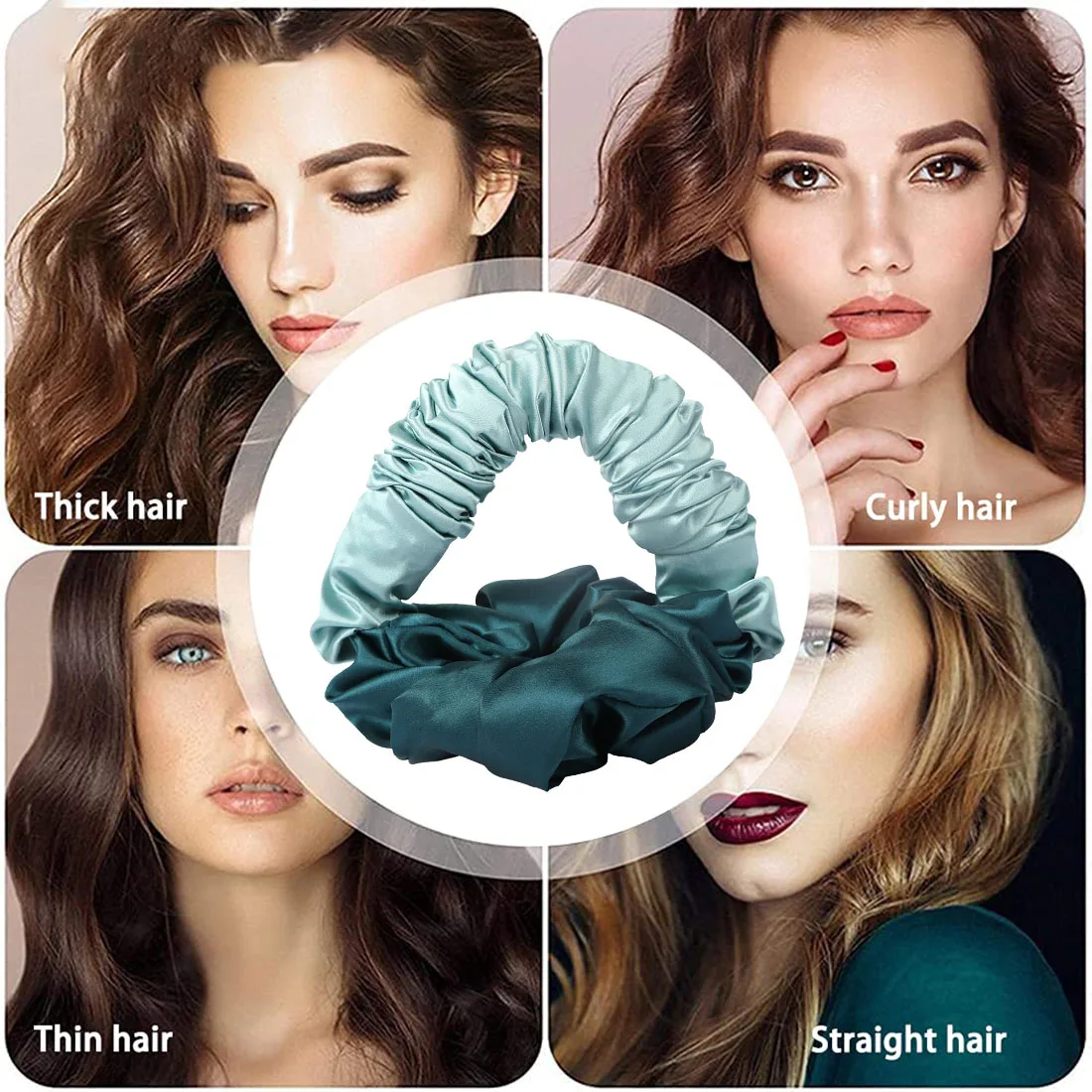 Hair Styling Tool Hair Curling Tools Curly Hair Products Silk Sleep Hair Curler Roller No Heat Short Long Styling
