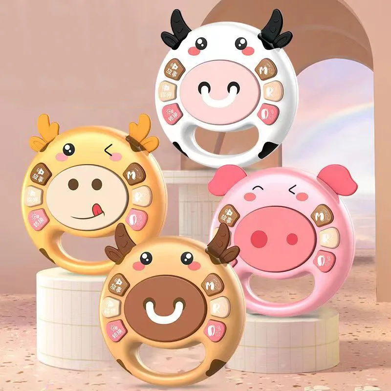 

Musical Baby Toys Educational Instruments Toys 12-18M Kids Hand Clapped Drum Music Instrument Toy For Toddlers 1-3 Birthday Gift