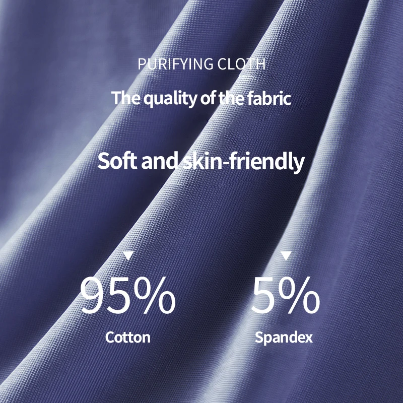 Nanjiren Men Underwear Fiber Antibacterial Boxer Pure Cotton Solid Underpant Close Skin Breathable Not Easy To Fade Male Panties