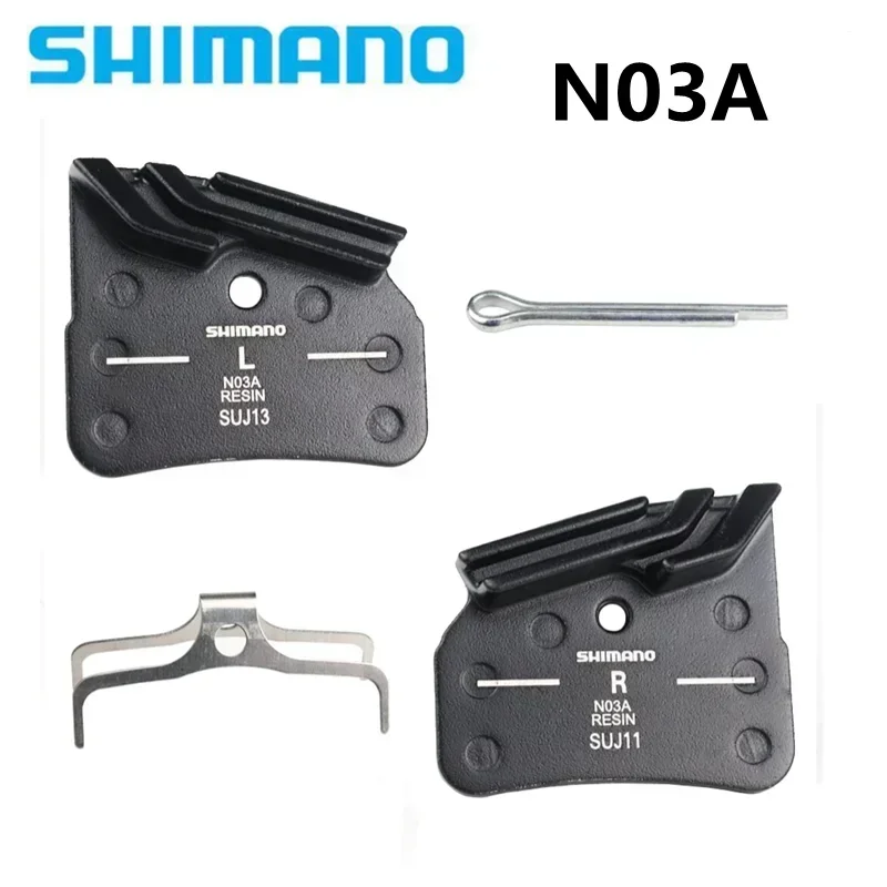 Bicycle Disc Brake Pads SHIMANO DEORE XTR Disc Brake Pads N03A Cooling Fin Ice Tech Brake Pad Mountain M9120 M7120 M8120 Disc Pads N03A