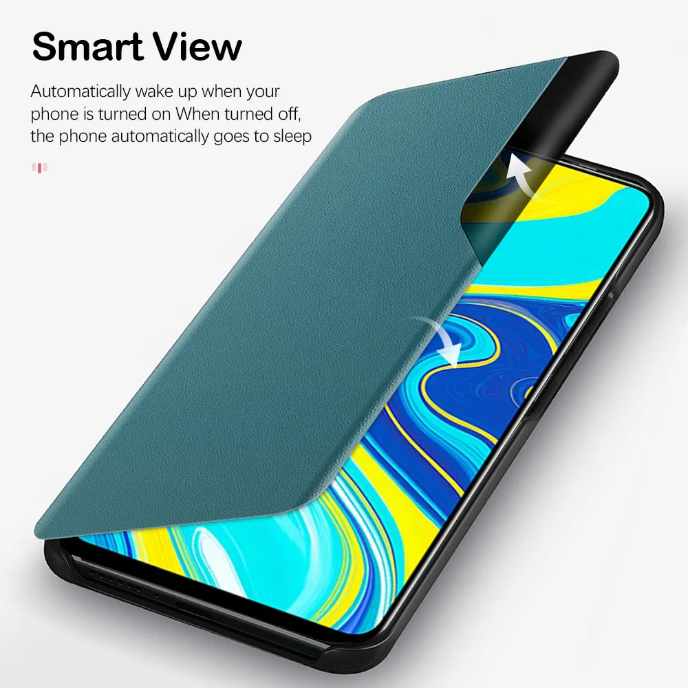 case iphone 12 pro Magnetic Smart View Phone Case For iPhone 13 12 11 Pro X XR XS MAX 7 8 Plus Leather Flip Stand Protective Cover shell luxury on case iphone 12 pro