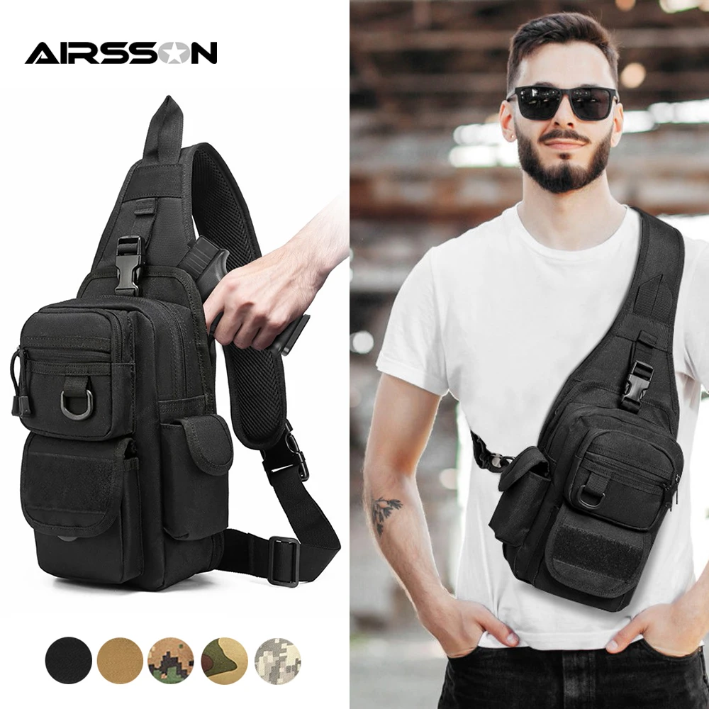 Military Tactical Shoulder Bag Pistol Military Tactical Shoulder Backpack Hunting Bags