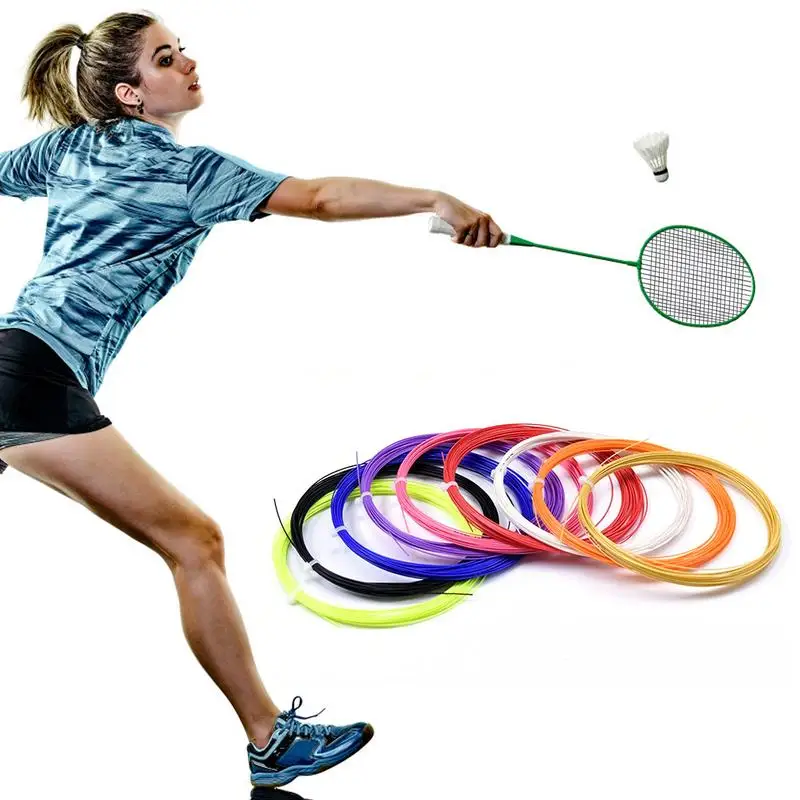 

BG65 Badminton String Line Badminton Training Racket String Badminton Racquet Line Random Color