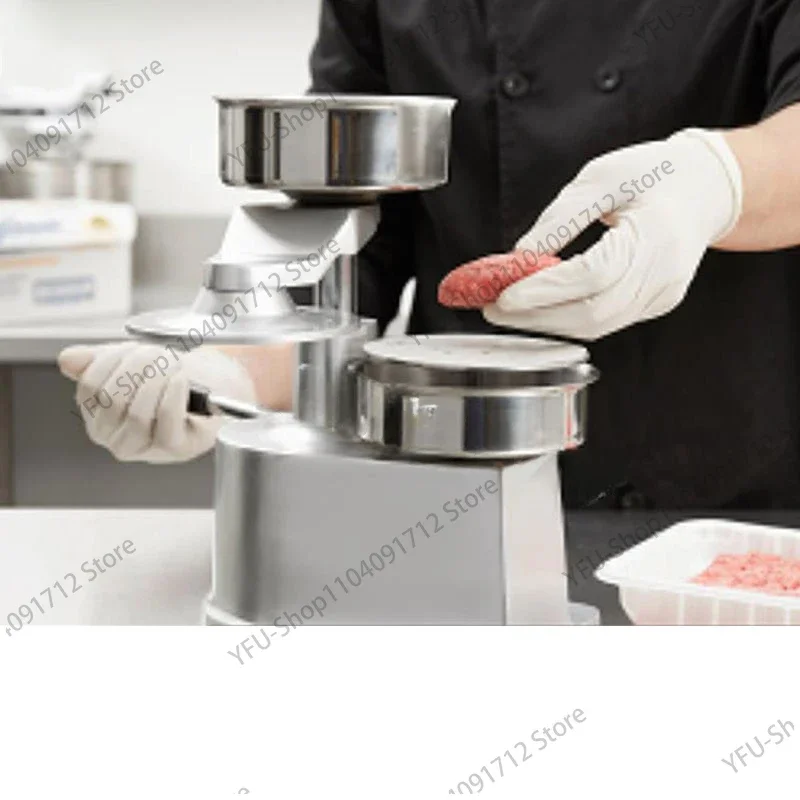 Hamburger Press Stainless Steel Manual Round Meat Shaping Kitchen Machine Commercial Home Forming Burger Patty Maker
