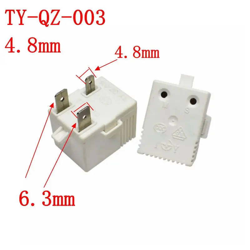 Replacement Refrigerator Starter relay Compressor Overload Protection Relay TYQZ003 For Haier