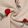 Cute Cherry Print Infant Throws Shawls Skin-friendly Muslin Baby Boys & Girls Swaddle Blankets 0-24 Months Baby Security Blanket 5