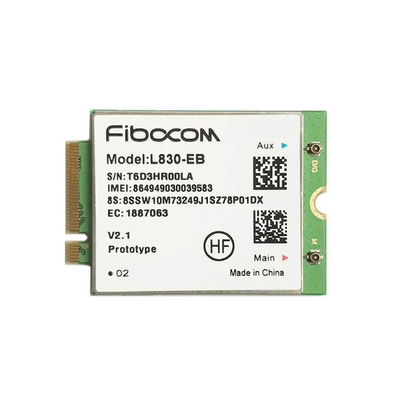 

Fibocom L830-EB LTE 4G wireless 4G WWAN Card for THINKPAD X380/T480S/T480/X280/T580/L580/L480/S1 gen 4