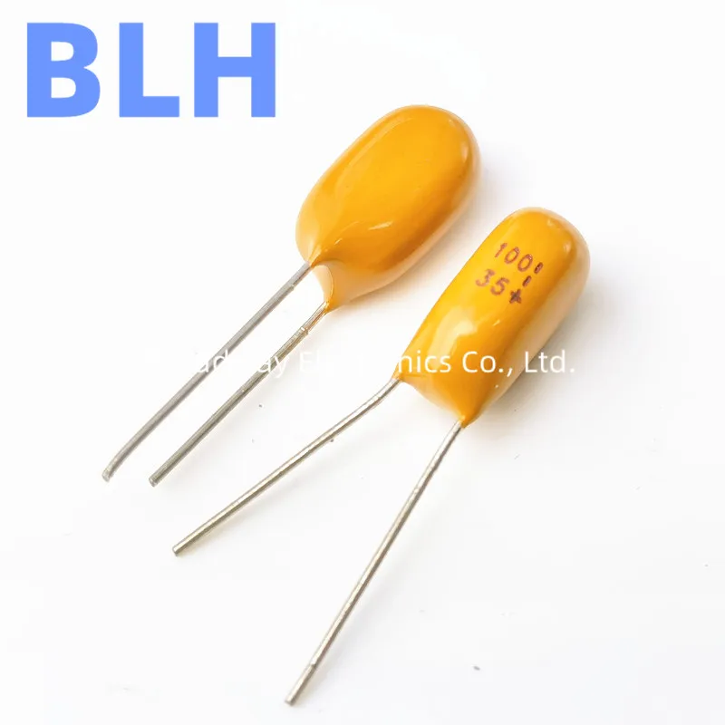 Condensador De Tantalio Electrol&iacute;tico Radial Fielect Con Condensadores De Abalorio De Tantalio