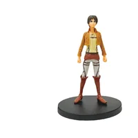⁦مجسم أنمي هجوم العمالقة ليفاي أكرمان 15 سم | Attack on Titan Levi Ackerman Action Figure 15cm⁩ - الصورة ⁦4⁩