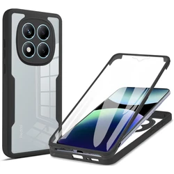 Custodia protettiva a 360° shockproof con copertura frontale per lo schermo