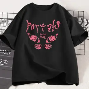 Melanie Martinez T Shirt Sweatshirt Hoodie Embroidered Portals Tour 2023  Shirts Album Concert Embroidery Tshirt Doll House Cry Baby Gift - Laughinks