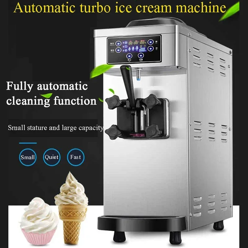 Including Tariffs Ice Cream Machine Table Top Soft Ice Cream Yogurt Maker Automatic Benchtop Gelato Home Appliance Commercial - Image 5
