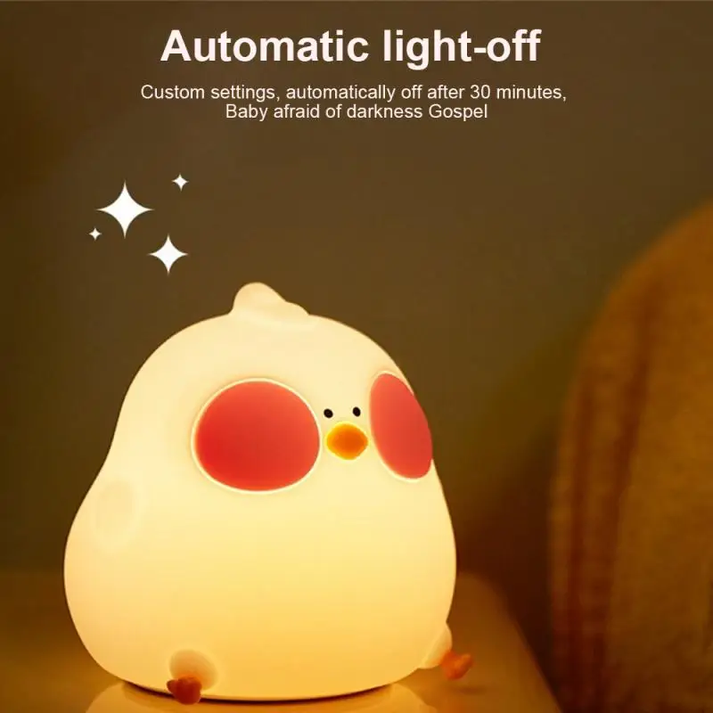 

Силиконовая лампа, перезаряжаемая портативная аварийная лампа с дистанционным управлением и отключением питания, маленький таймер, ночник для снятия давления