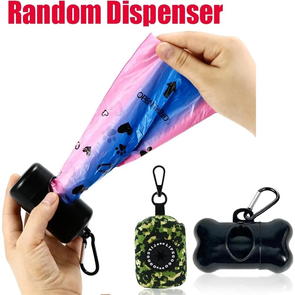 Dog Poop Bags Rolls Leak-Proof with Dispenser – 450 Count