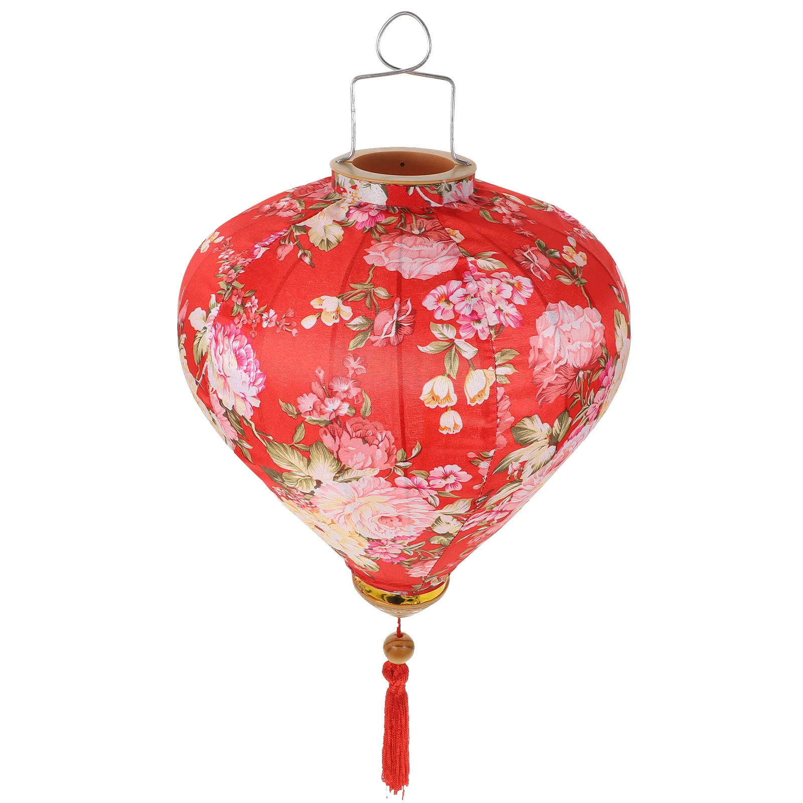 

Outdoor Decor Oriental Chinese Japanese Hanging Paper Lanterns Floral Festive Lamp Fengshui Pendant Vietnamese