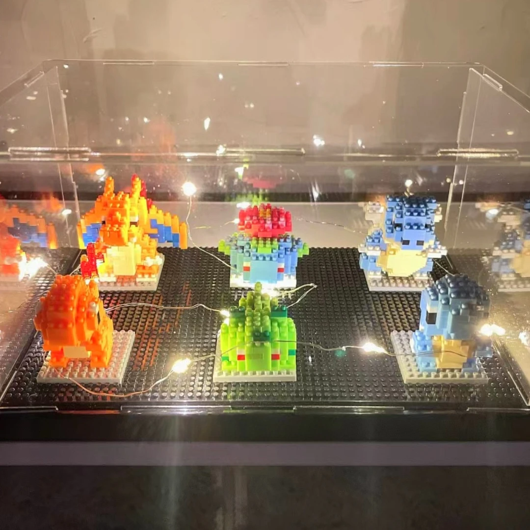 Маленький Мультяшные блоки Nanoblock с покемоном, Charizard Kyogre Groudon Rayquaza, модель, образовательная графика для детей, подарок на день рождения, игрушки (art.: 3920c61896df2) - 3920c61896df2